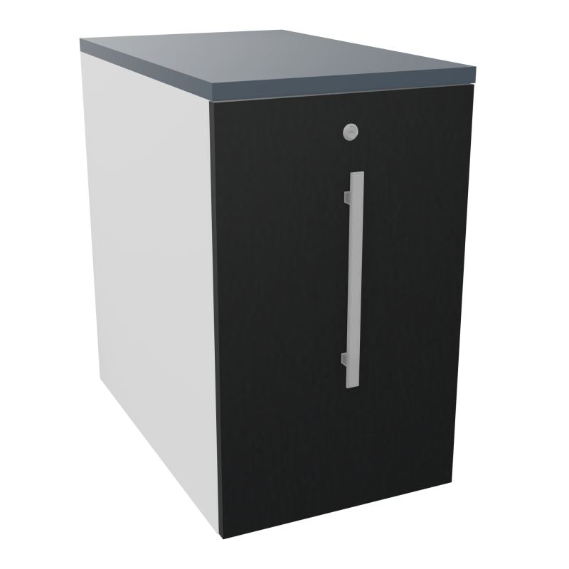GUSTAVE CAISSON INDIVIDUEL H73,5 L43,2 P70 CM MELAMINE - CORPS  TOP  PORTE  MG R9 R6
