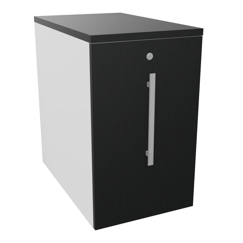 GUSTAVE CAISSON INDIVIDUEL H73,5 L43,2 P70 CM MELAMINE - CORPS  TOP  PORTE  MG R9 R9