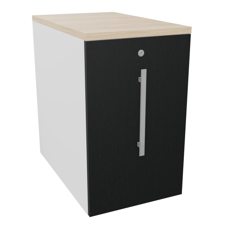 GUSTAVE CAISSON INDIVIDUEL H73,5 L43,2 P70 CM MELAMINE - CORPS  TOP  PORTE  MG R9 RZ
