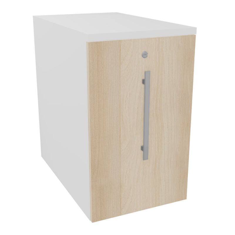 GUSTAVE CAISSON INDIVIDUEL H3,5 L43,2 P70 CM MELAMINE - CORPS  TOP  PORTE MG RZ MG