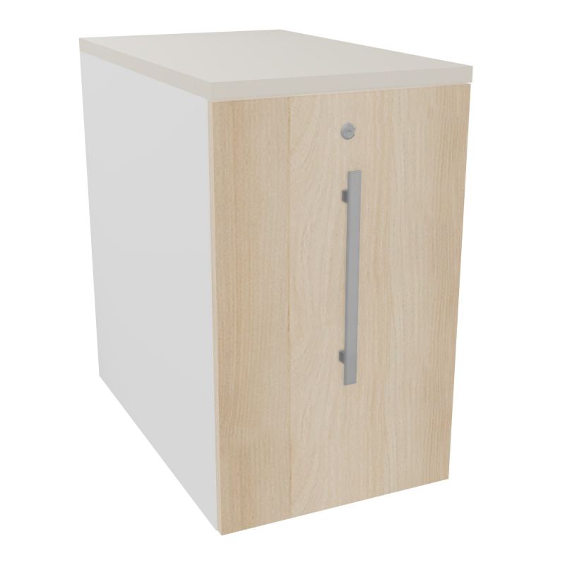 GUSTAVE CAISSON INDIVIDUEL H3,5 L43,2 P70 CM MELAMINE - CORPS  TOP  PORTE MG RZ N5