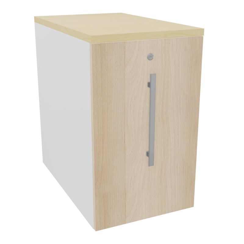 GUSTAVE CAISSON INDIVIDUEL H3,5 L43,2 P70 CM MELAMINE - CORPS  TOP  PORTE MG RZ N8