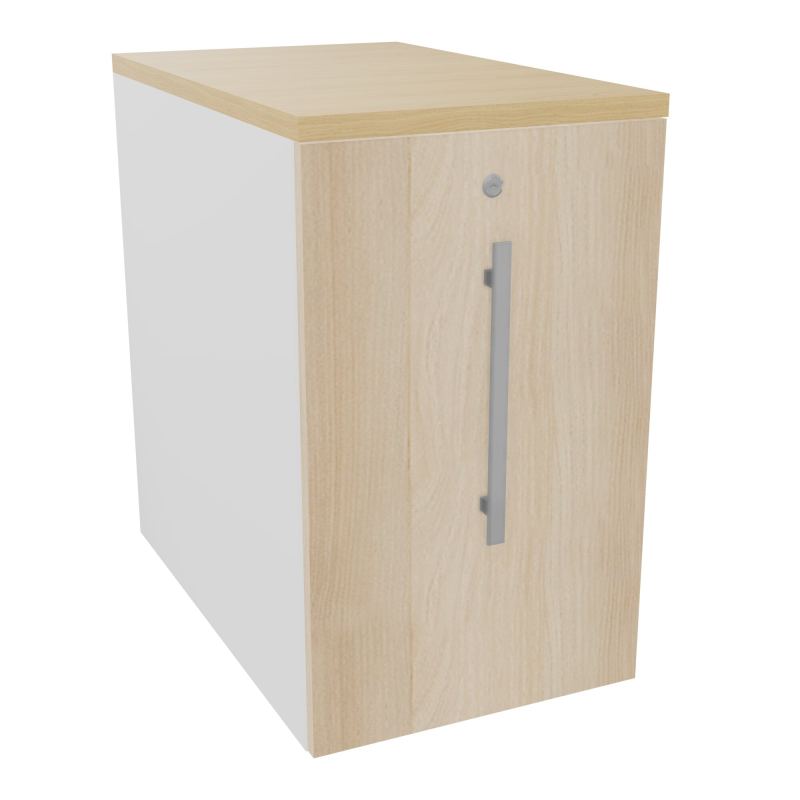 GUSTAVE CAISSON INDIVIDUEL H73,5 L43,2 P70 CM MELAMINE - CORPS  TOP  PORTE  MG RZ R1