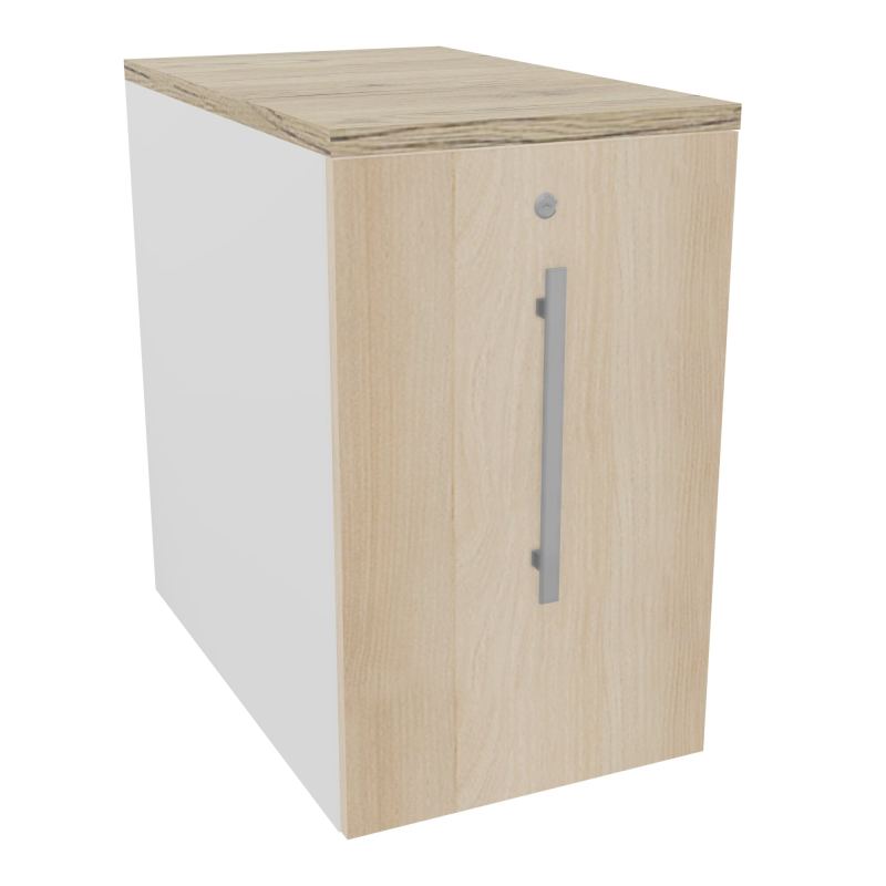 GUSTAVE CAISSON INDIVIDUEL H7 3,5 L43,2 P70 CM MELAMINE - CORPS TOP PORTE MG RZ R3