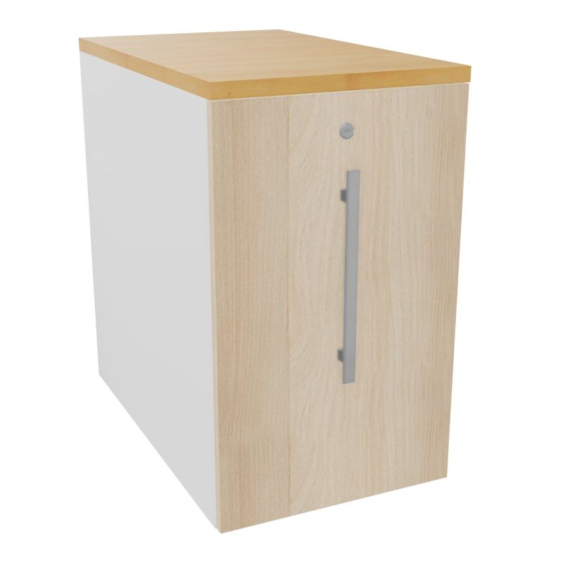 GUSTAVE CAISSON INDIVIDUEL H73,5 L43,2 P70 CM MELAMINE - CORPS  TOP  PORTE  MG RZ R5