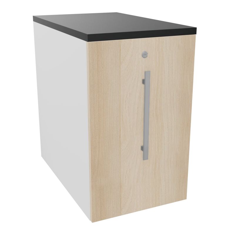 GUSTAVE CAISSON INDIVIDUEL H73,5 L43,2 P70 CM MELAMINE - CORPS  TOP  PORTE  MG RZ R9