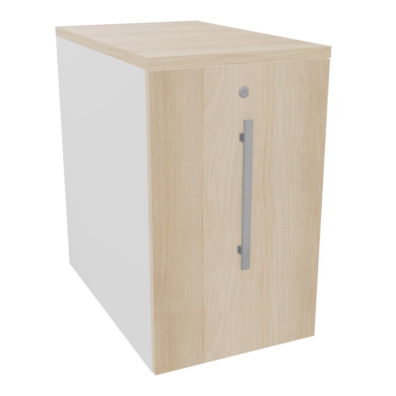 GUSTAVE CAISSON INDIVIDUEL H7 3,5 L43,2 P70 CM MELAMINE - CORPS TOP PORTE MG RZ RZ