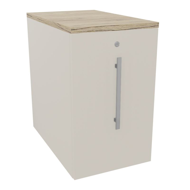 GUSTAVE CAISSON INDIVIDUEL H3,5 L43,2 P70 CM MELAMINE - CORPS  TOP  PORTE N5 N5 R3