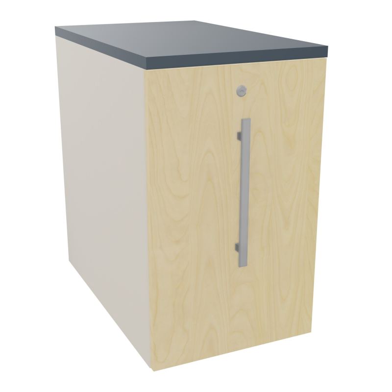 GUSTAVE CAISSON INDIVIDUEL H73,5 L43,2 P70 CM MELAMINE - CORPS  TOP  PORTE  N5 N8 R6