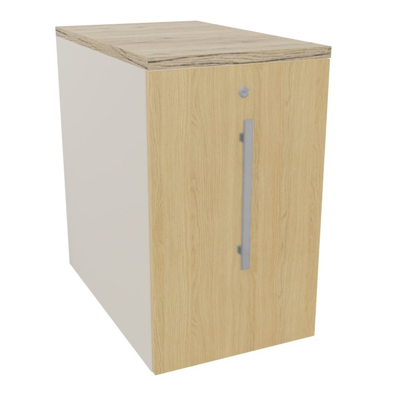 GUSTAVE CAISSON INDIVIDUEL H73,5 L43,2 P70 CM MELAMINE - CORPS  TOP  PORTE  N5 R1 R3