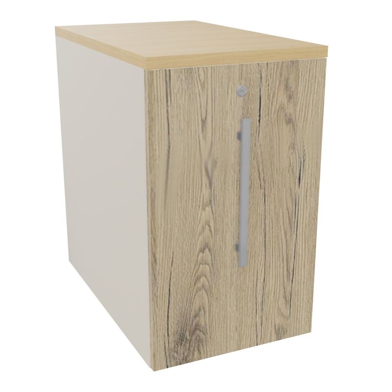GUSTAVE CAISSON INDIVIDUEL H73,5 L43,2 P70 CM MELAMINE - CORPS  TOP  PORTE  N5 R3 R1
