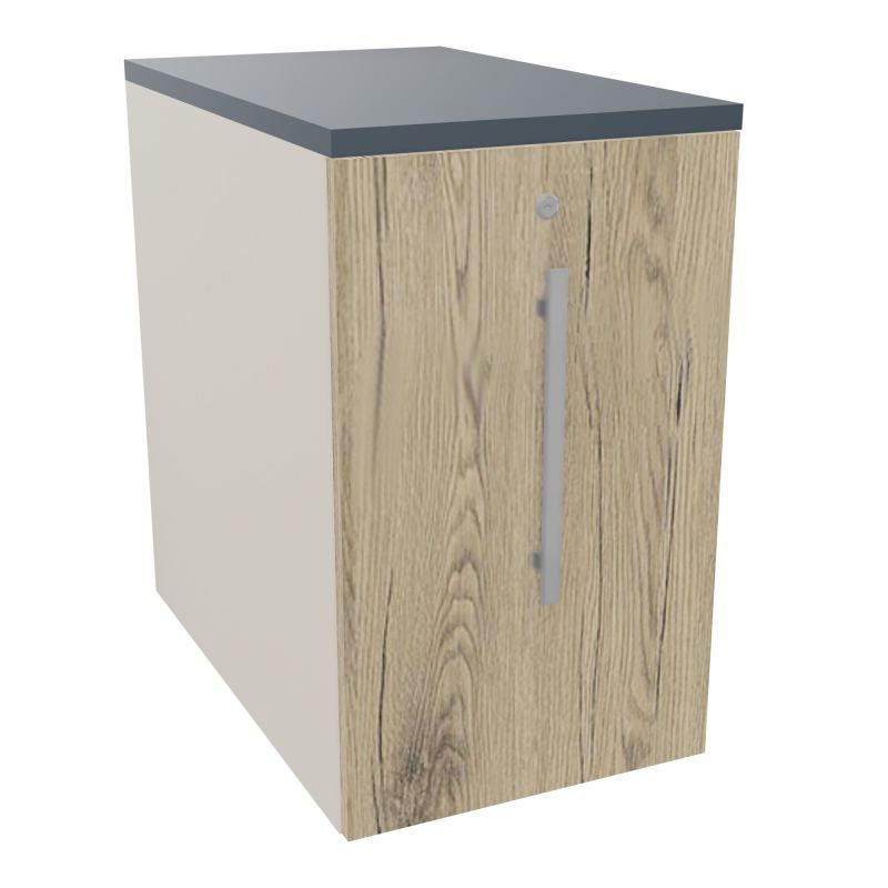 GUSTAVE CAISSON INDIVIDUEL H73,5 L43,2 P70 CM MELAMINE - CORPS  TOP  PORTE  N5 R3 R6