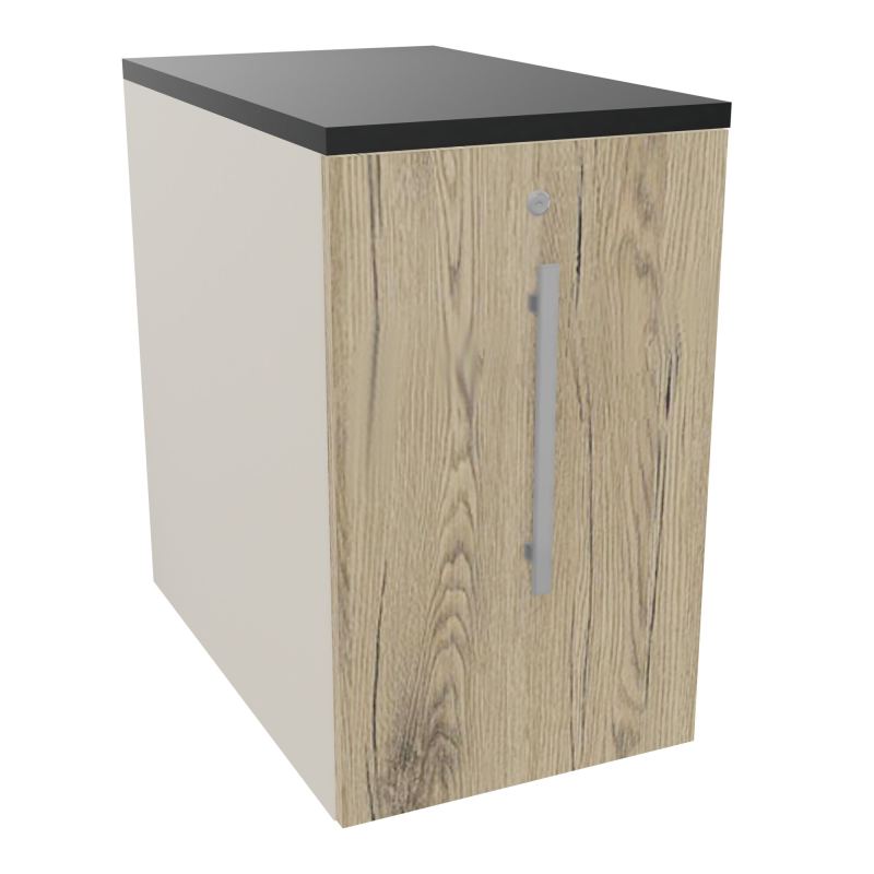 GUSTAVE CAISSON INDIVIDUEL H73,5 L43,2 P70 CM MELAMINE - CORPS  TOP  PORTE  N5 R3 R9