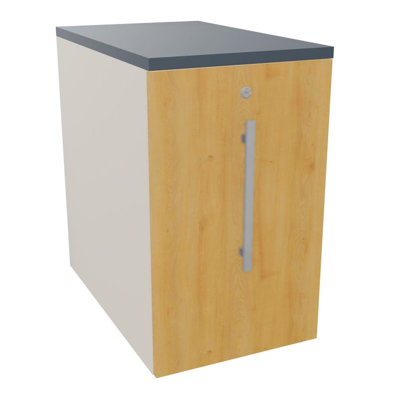 GUSTAVE CAISSON INDIVIDUEL H73,5 L43,2 P70 CM MELAMINE - CORPS  TOP  PORTE  N5 R5 R6