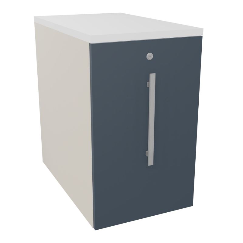 GUSTAVE CAISSON INDIVIDUEL H73,5 L43,2 P70 CM MELAMINE - CORPS  TOP  PORTE  N5 R6 MG