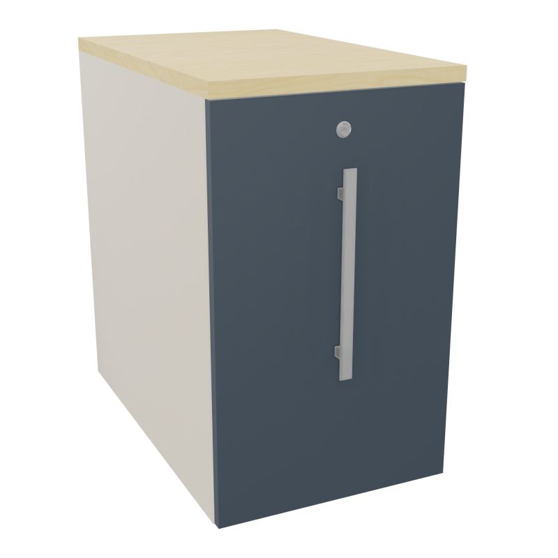 GUSTAVE CAISSON INDIVIDUEL H73,5 L43,2 P70 CM MELAMINE - CORPS  TOP  PORTE  N5 R6 N8
