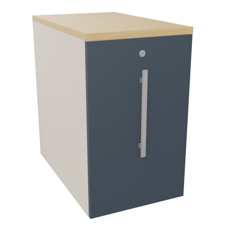 GUSTAVE CAISSON INDIVIDUEL H73,5 L43,2 P70 CM MELAMINE - CORPS  TOP  PORTE  N5 R6 R1