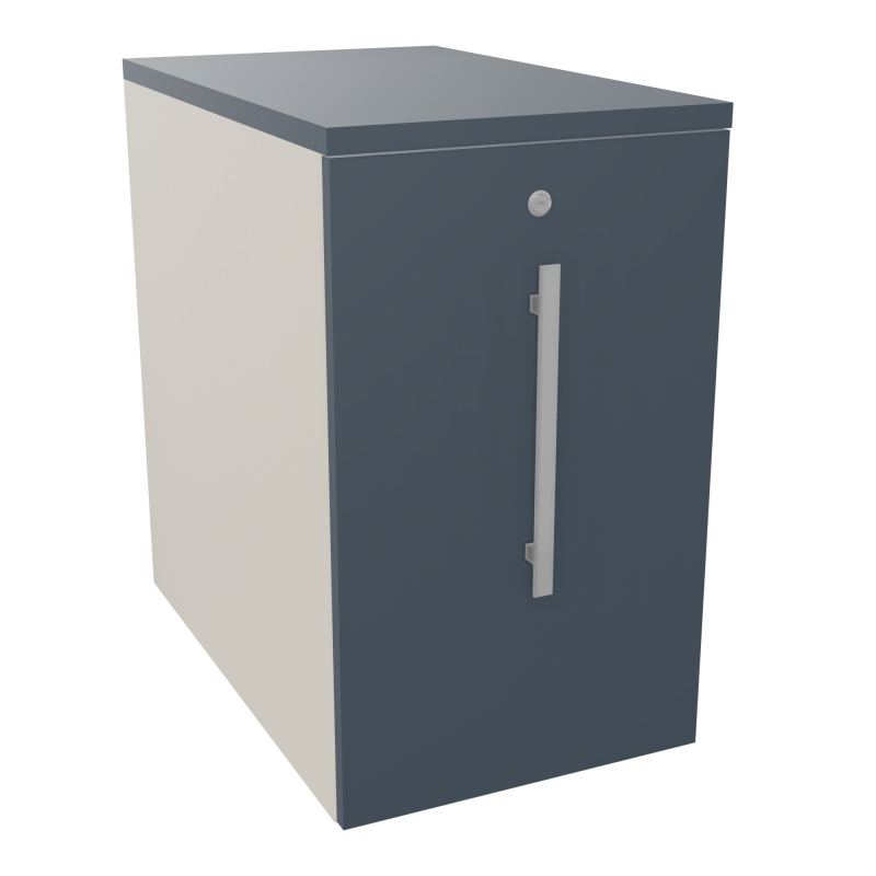 GUSTAVE CAISSON INDIVIDUEL H73,5 L43,2 P70 CM MELAMINE - CORPS  TOP  PORTE  N5 R6 R6