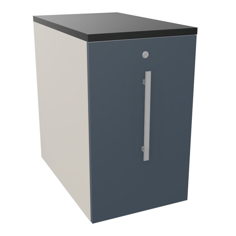 GUSTAVE CAISSON INDIVIDUEL H73,5 L43,2 P70 CM MELAMINE - CORPS  TOP  PORTE  N5 R6 R9