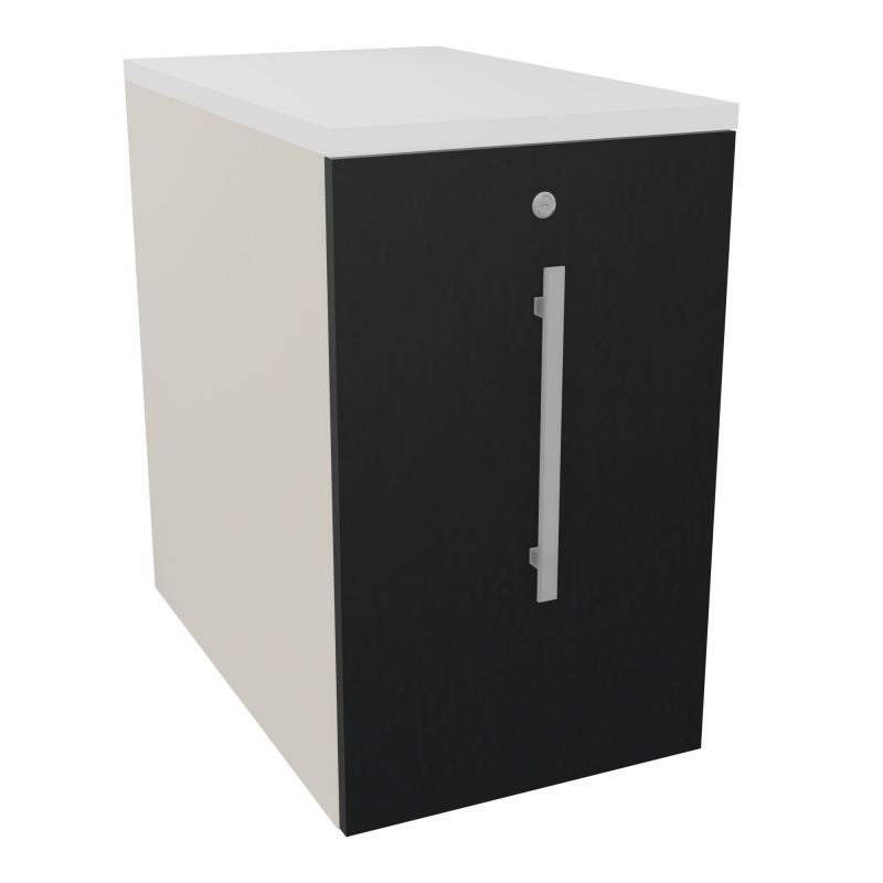GUSTAVE CAISSON INDIVIDUEL H73,5 L43,2 P70 CM MELAMINE - CORPS  TOP  PORTE  N5 R9 MG