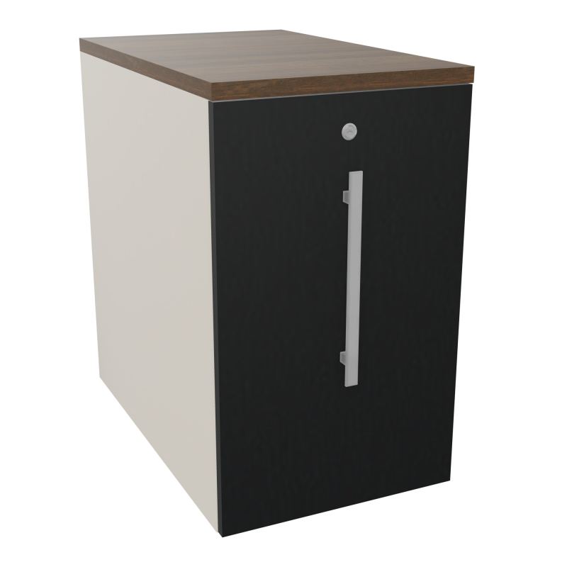 GUSTAVE CAISSON INDIVIDUEL H73,5 L43,2 P70 CM MELAMINE - CORPS  TOP  PORTE  N5 R9 N6