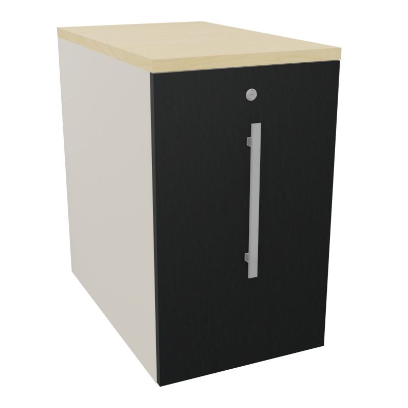 GUSTAVE CAISSON INDIVIDUEL H73,5 L43,2 P70 CM MELAMINE - CORPS  TOP  PORTE  N5 R9 N8