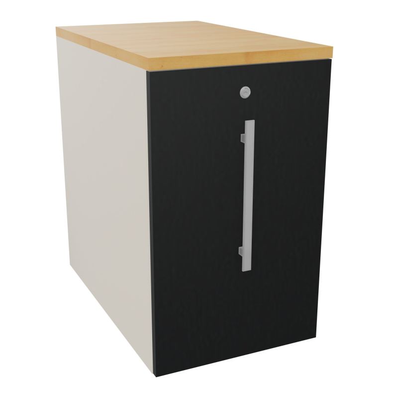 GUSTAVE CAISSON INDIVIDUEL H73,5 L43,2 P70 CM MELAMINE - CORPS  TOP  PORTE  N5 R9 R5