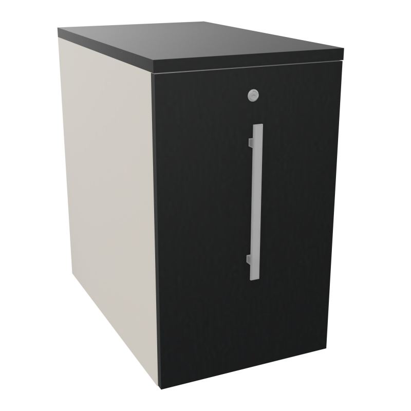 GUSTAVE CAISSON INDIVIDUEL H73,5 L43,2 P70 CM MELAMINE - CORPS  TOP  PORTE  N5 R9 R9