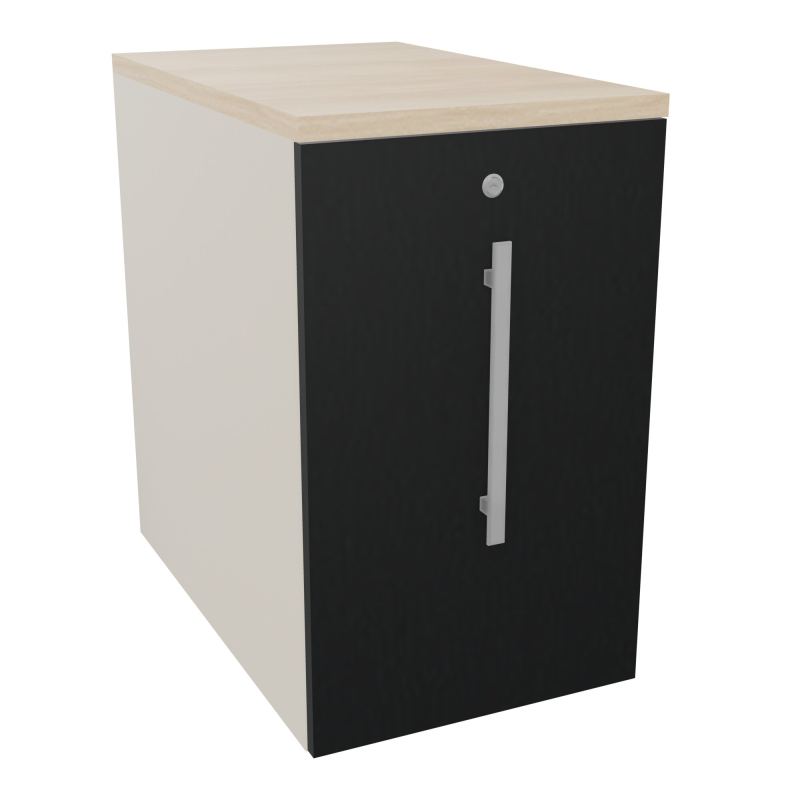 GUSTAVE CAISSON INDIVIDUEL H73,5 L43,2 P70 CM MELAMINE - CORPS  TOP  PORTE  N5 R9 RZ