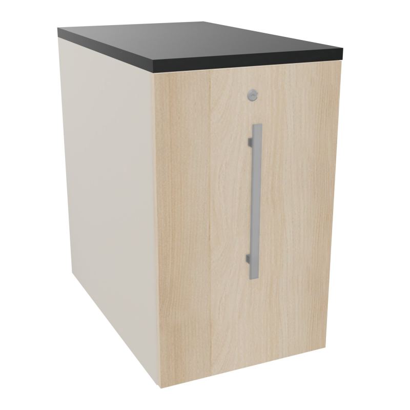 GUSTAVE CAISSON INDIVIDUEL H73,5 L43,2 P70 CM MELAMINE - CORPS  TOP  PORTE  N5 RZ R9