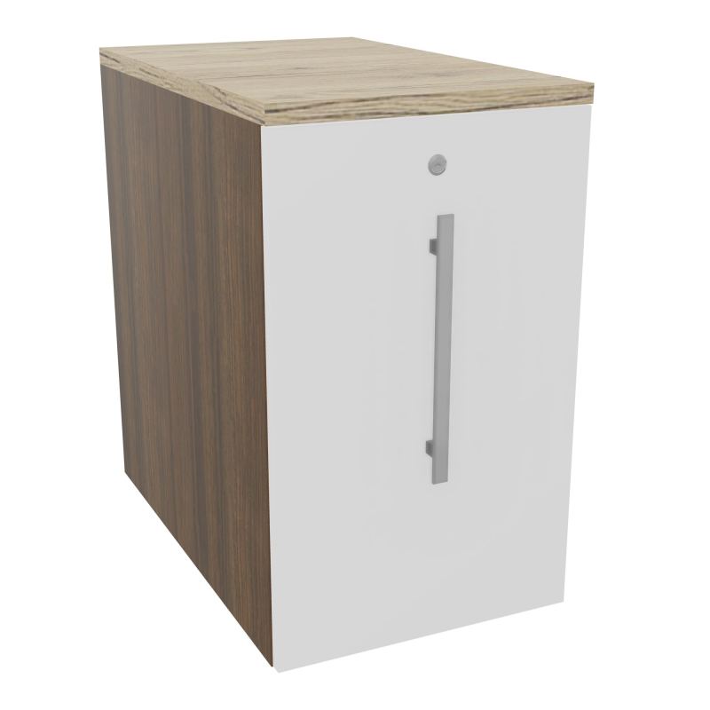 GUSTAVE CAISSON INDIVIDUEL H3,5 L43,2 P70 CM MELAMINE - CORPS  TOP  PORTE N6 MG R3