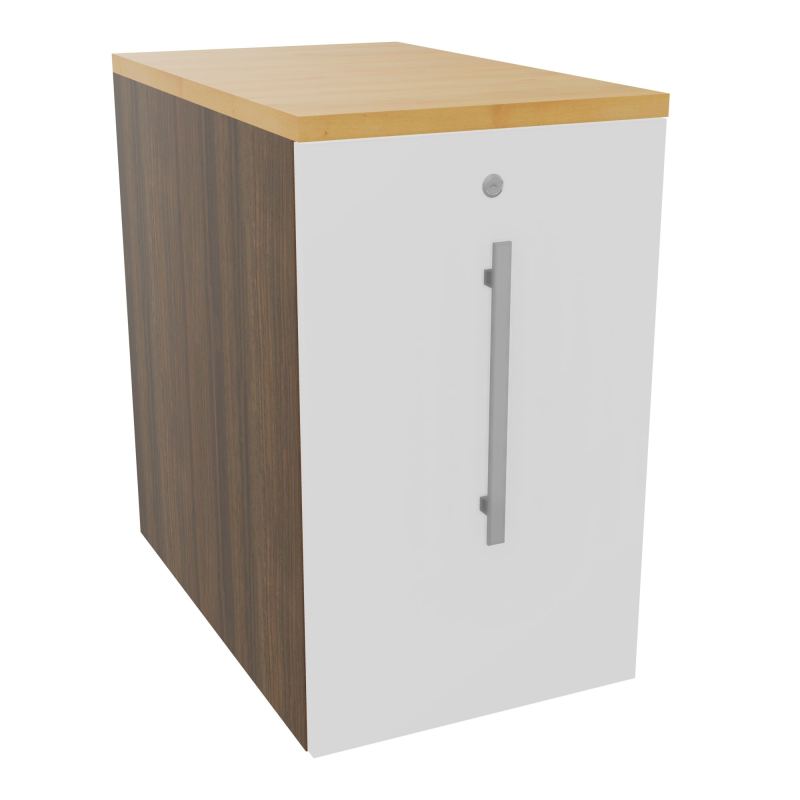 GUSTAVE CAISSON INDIVIDUEL H73,5 L43,2 P70 CM MELAMINE - CORPS  TOP  PORTE  N6 MG R5