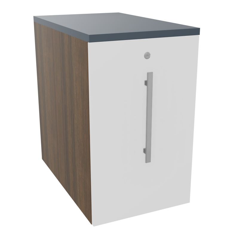 GUSTAVE CAISSON INDIVIDUEL H73,5 L43,2 P70 CM MELAMINE - CORPS  TOP  PORTE  N6 MG R6