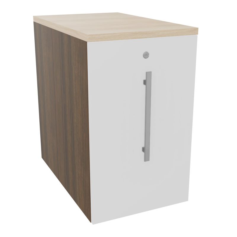 GUSTAVE CAISSON INDIVIDUEL H3,5 L43,2 P70 CM MELAMINE - CORPS  TOP  PORTE N6 MG RZ