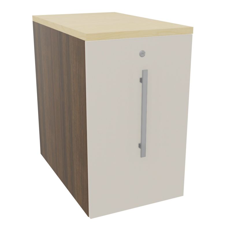 GUSTAVE CAISSON INDIVIDUEL H3,5 L43,2 P70 CM MELAMINE - CORPS  TOP  PORTE N6 N5 N8