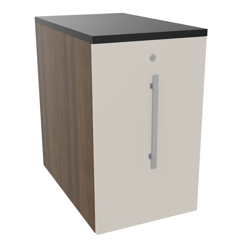 GUSTAVE CAISSON INDIVIDUEL H73,5 L43,2 P70 CM MELAMINE - CORPS  TOP  PORTE  N6 N5 R9