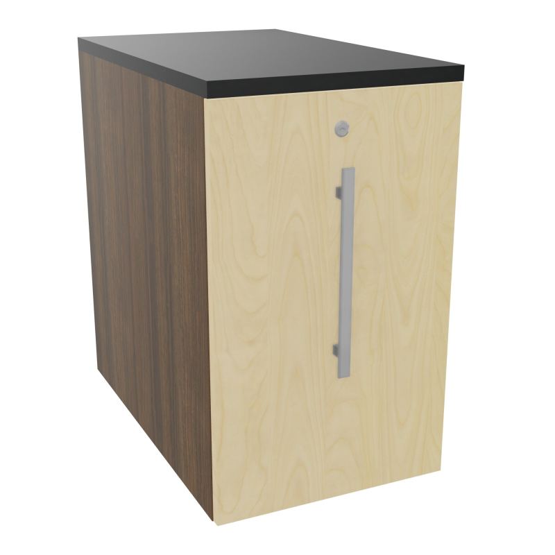 GUSTAVE CAISSON INDIVIDUEL H73,5 L43,2 P70 CM MELAMINE - CORPS  TOP  PORTE  N6 N8 R9