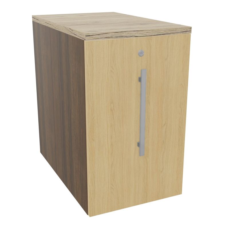 GUSTAVE CAISSON INDIVIDUEL H73,5 L43,2 P70 CM MELAMINE - CORPS  TOP  PORTE  N6 R1 R3