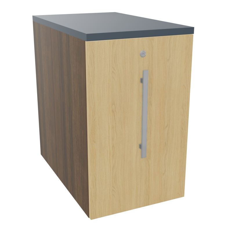 GUSTAVE CAISSON INDIVIDUEL H73,5 L43,2 P70 CM MELAMINE - CORPS  TOP  PORTE  N6 R1 R6