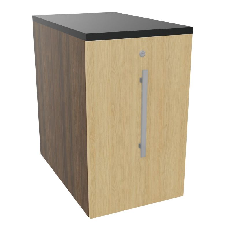 GUSTAVE CAISSON INDIVIDUEL H73,5 L43,2 P70 CM MELAMINE - CORPS  TOP  PORTE  N6 R1 R9