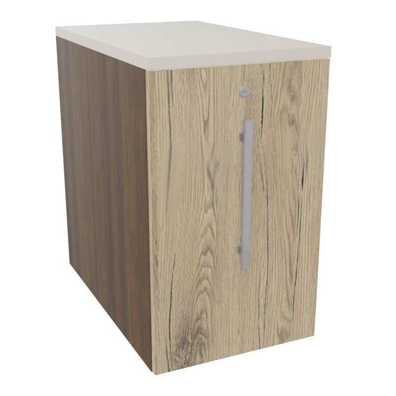 GUSTAVE CAISSON INDIVIDUEL H3,5 L43,2 P70 CM MELAMINE - CORPS  TOP  PORTE N6 R3 N5