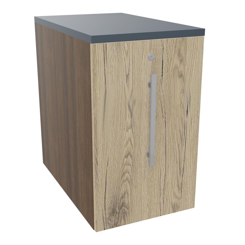 GUSTAVE CAISSON INDIVIDUEL H73,5 L43,2 P70 CM MELAMINE - CORPS  TOP  PORTE  N6 R3 R6