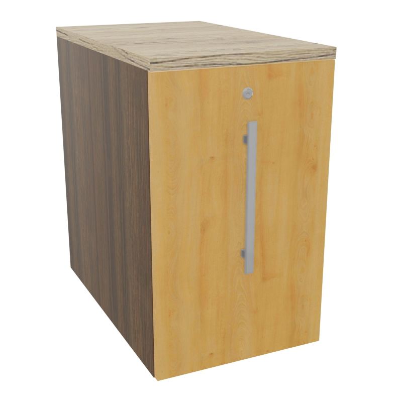 GUSTAVE CAISSON INDIVIDUEL H73,5 L43,2 P70 CM MELAMINE - CORPS  TOP  PORTE  N6 R5 R3