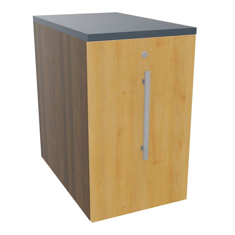 GUSTAVE CAISSON INDIVIDUEL H73,5 L43,2 P70 CM MELAMINE - CORPS  TOP  PORTE  N6 R5 R6