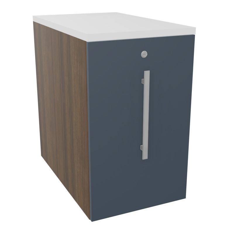 GUSTAVE CAISSON INDIVIDUEL H73,5 L43,2 P70 CM MELAMINE - CORPS  TOP  PORTE  N6 R6 MG