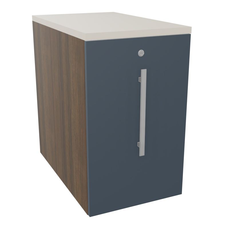 GUSTAVE CAISSON INDIVIDUEL H73,5 L43,2 P70 CM MELAMINE - CORPS  TOP  PORTE  N6 R6 N5