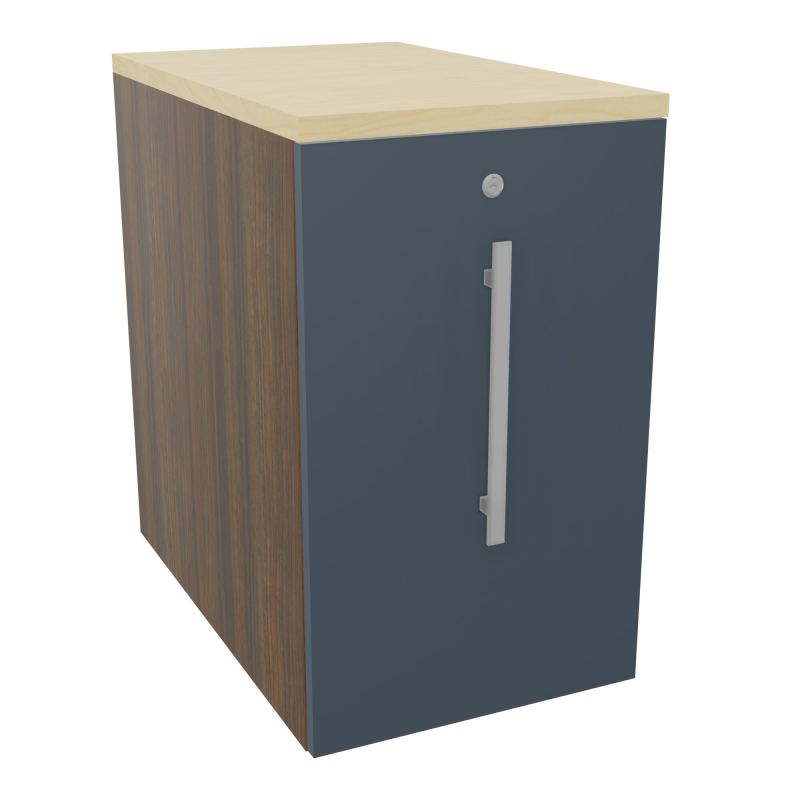 GUSTAVE CAISSON INDIVIDUEL H73,5 L43,2 P70 CM MELAMINE - CORPS  TOP  PORTE  N6 R6 N8