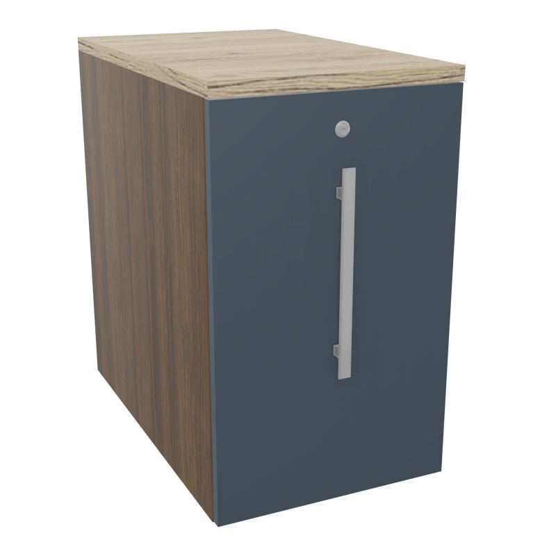 GUSTAVE CAISSON INDIVIDUEL H73,5 L43,2 P70 CM MELAMINE - CORPS  TOP  PORTE  N6 R6 R3
