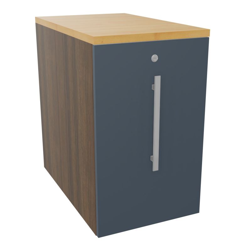 GUSTAVE CAISSON INDIVIDUEL H73,5 L43,2 P70 CM MELAMINE - CORPS  TOP  PORTE  N6 R6 R5