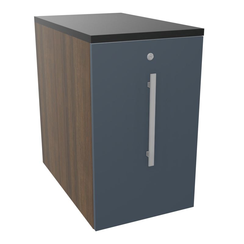 GUSTAVE CAISSON INDIVIDUEL H73,5 L43,2 P70 CM MELAMINE - CORPS  TOP  PORTE  N6 R6 R9